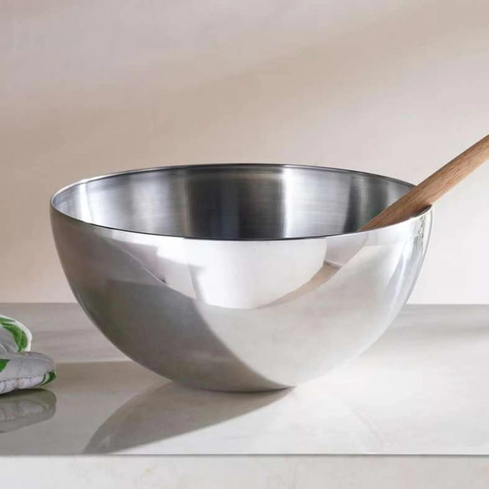 Essentials Stainless Steel Mixing Bowl D29Cm -Chrome