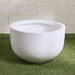 Estella Polyresin Planter 54X54X36Cm- White Pan Home