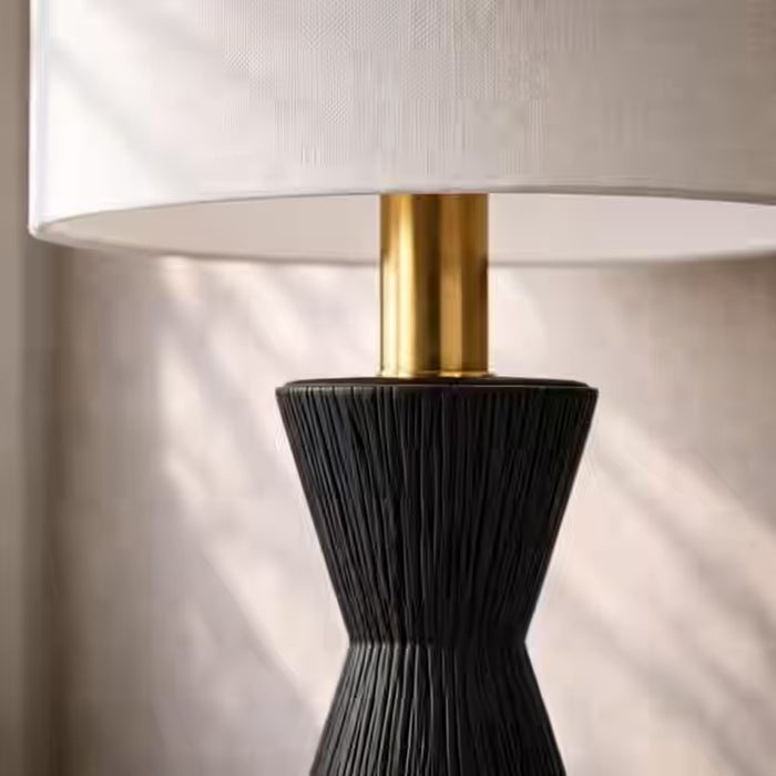Estral E27 Polyresin Table Lamp 35.5X65Cm - Brown
