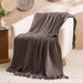 Eterniti Chunky Throw - Grey Pan Home