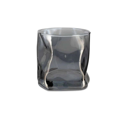 Ethan Electroplated 4-Piece Dof Glass Set 280Ml - Grey Pan Home