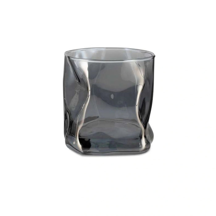Ethan Electroplated 4-Piece Dof Glass Set 280Ml - Grey Pan Home