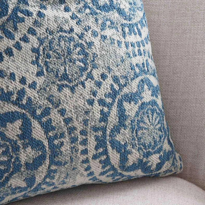 Ethena Filled Cushion 50X50Cm - Blue Pan Home
