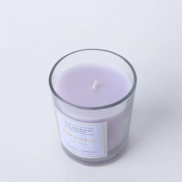 Euphoria Titania Jar Candle 200gm-Ivory Pan Home
