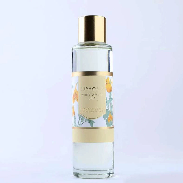 Euphoria White Amber Lily Fragrance Oil 250Ml-Yellow Pan Home