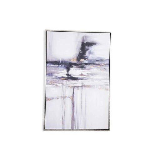 Eutimio Hand Painted Canvas Frame 100X150Cm - Light Gold Pan Home