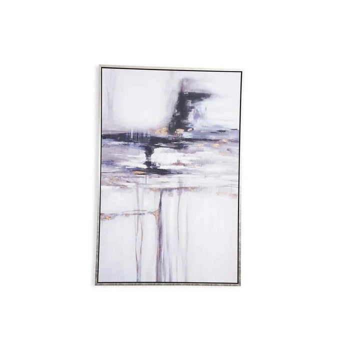 Eutimio Hand Painted Canvas Frame 100X150Cm - Light Gold