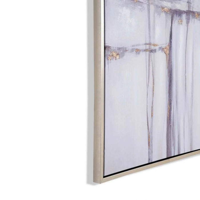 Eutimio Hand Painted Canvas Frame 100X150Cm - Light Gold