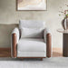 Evagelie Single Seater Sofa - Beige Pan Home