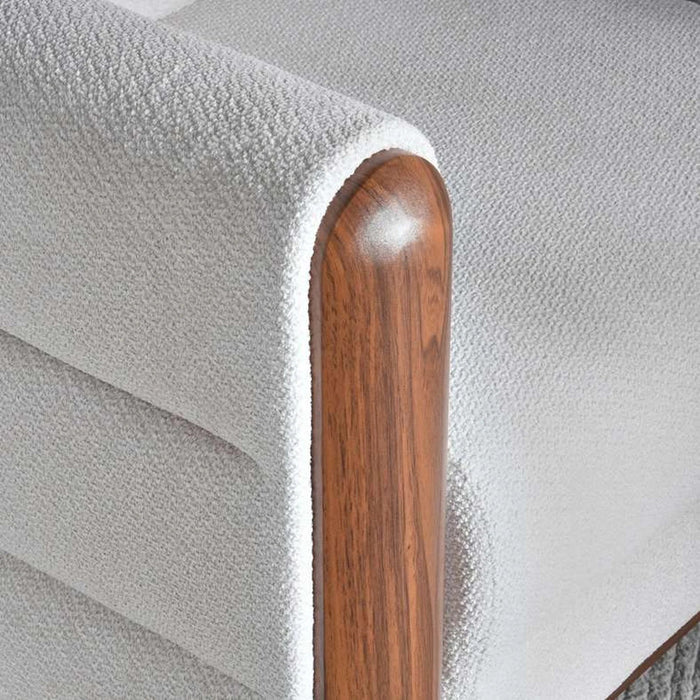 Evagelie Single Seater Sofa - Beige Pan Home
