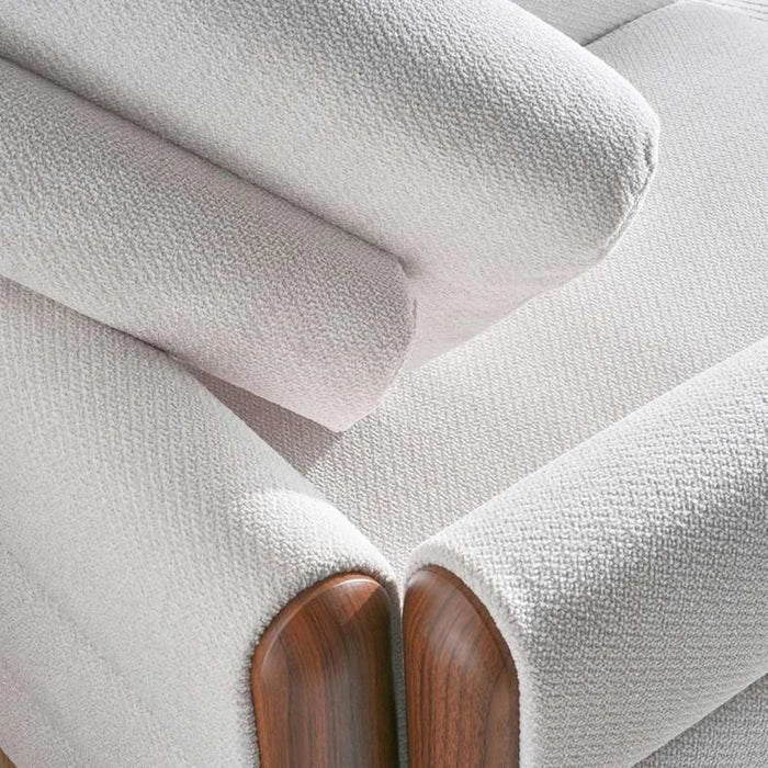 Evagelie Single Seater Sofa - Beige Pan Home