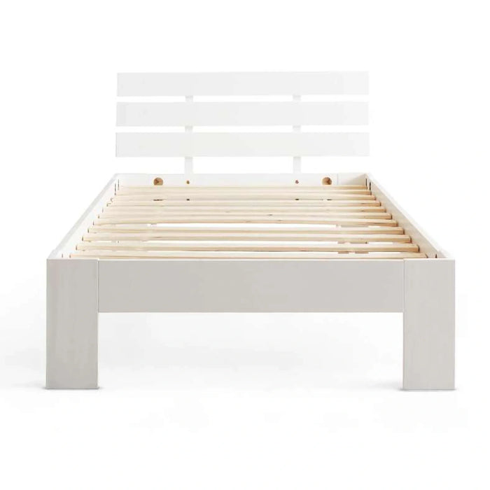 Everglades Kids Single Bed 90X190 Cm - White