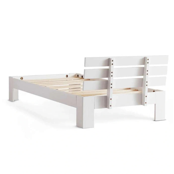 Everglades Kids Single Bed 90X190 Cm - White