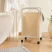 Evermore Laundry Hamper - White Pan Home