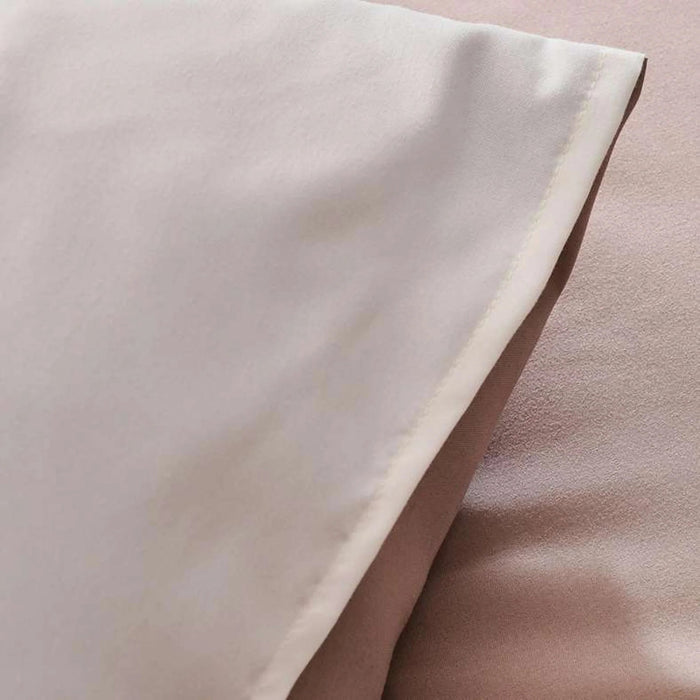 Everyday 2-Piece Reversible Single Comforter Set 135X220Cm - Dark Beige/Ivory Pan Home