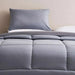 Everyday 2-Piece Reversible Single Comforter Set 135X220Cm - Silver/ Grey Pan Home