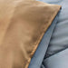 Everyday 3-Piece Reversible Full Comforter Set 160X220Cm - Metallic Blue/ Mustard Pan Home