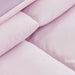 Everyday 3-Piece Reversible Full Comforter Set 160X220Cm - Pink/ Lilac Pan Home
