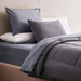 Everyday 3-Piece Reversible Full Comforter Set 160X220Cm - Silver/ Grey Pan Home