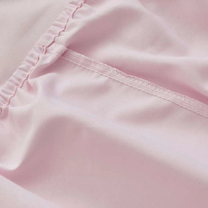 Everyday Full Fitted Sheet 120X200+33Cm - Pink Pan Home