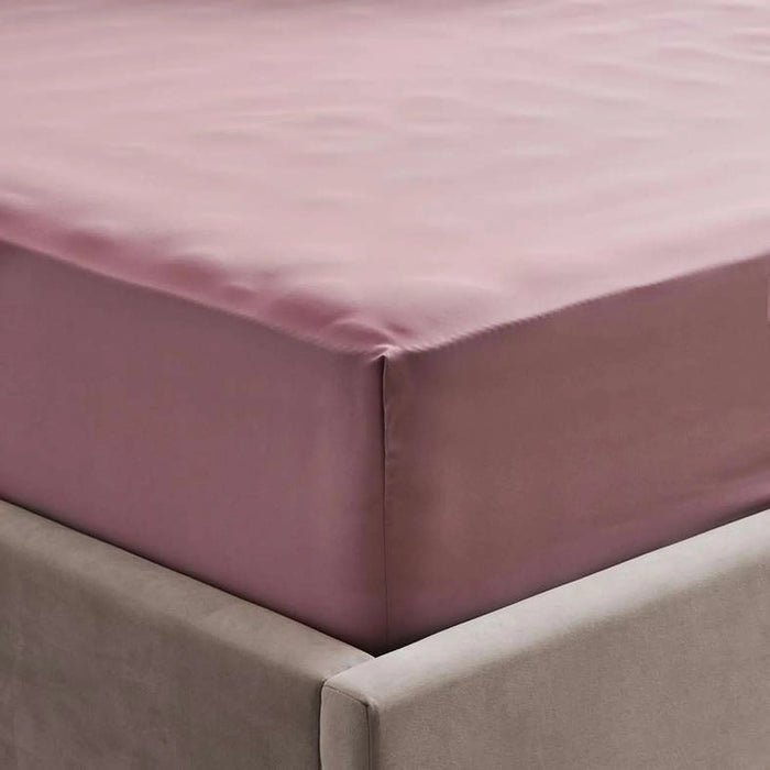 Everyday King Fitted Sheet 180X200+33Cm - Mauve Pan Home