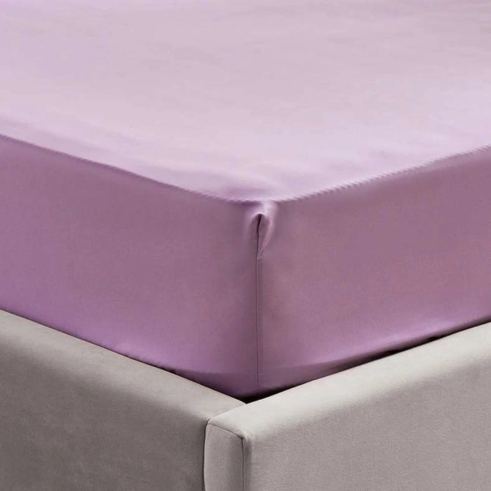Everyday Single Fitted Sheet 90X190+25Cm - Light Purple Pan Home