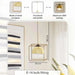 Evoluxe E-14 Pendant Lamp 20X20X180Cm - Gold Pan Home