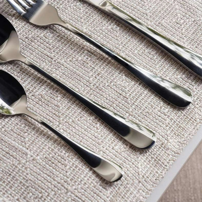 Evren 24-Piece Cutlery Set - Chrome Pan Home