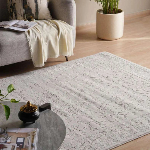 Ezrah Super Soft Rug 200X290Cm - Cream Pan Home