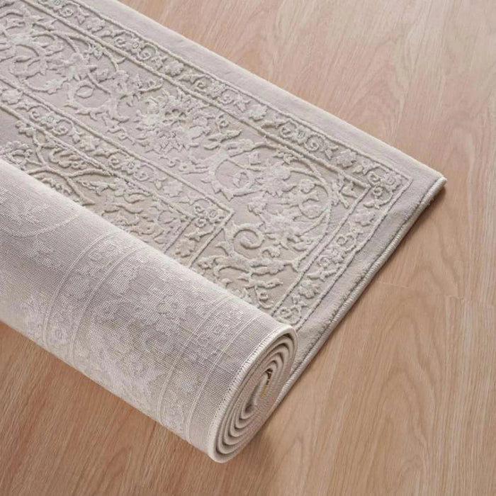 Ezrah Super Soft Rug 200X290Cm - Cream Pan Home