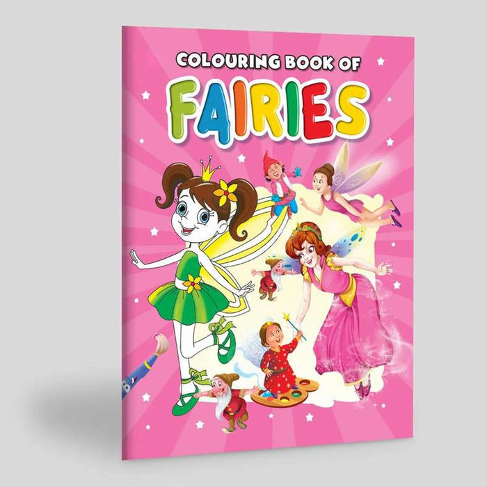 Fairies 16 Page Coloring Book -Multi