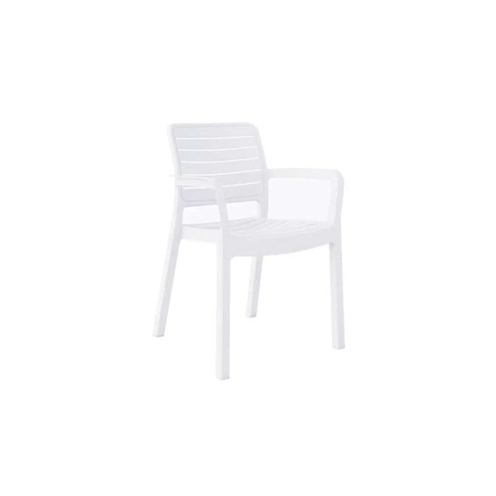 Falena Plastic Chair - White