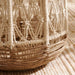 Fancify Macrame Round Basket Dia 25X30Cm - Natural Pan Home
