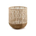 Fancify Macrame Round Basket Dia 30X32Cm - Natural Pan Home