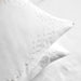 Fancy Classics Matelasse Embellished Queen 3-Piece Duvet Cover Set 200X200Cm -  White Pan Home