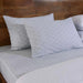 Fane 200 Tc 3-Piece Queen Fitted Sheet Set 160X200+33Cm - Sage Pan Home