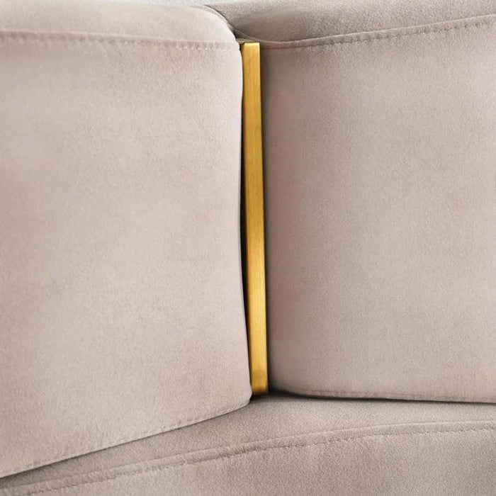 Farah King Bed 180X200 - Beige Pan Home