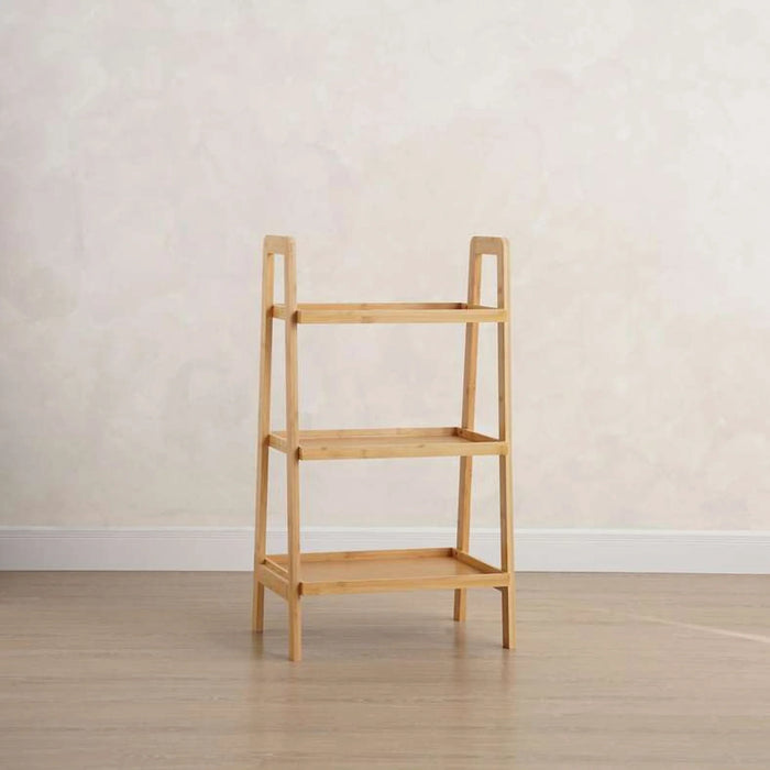 Farmhouse 3 Tier Bamboo Storage Rack 45X32.5X80Cm -Natural