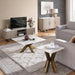 Faroe Coffee Table Marble Pan Home