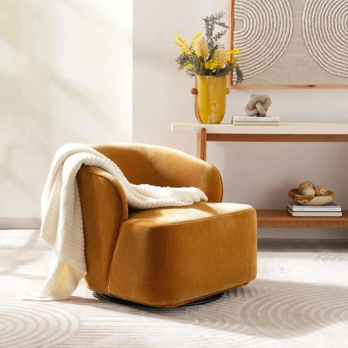 Fate Accent Chair -Orange Pan Home