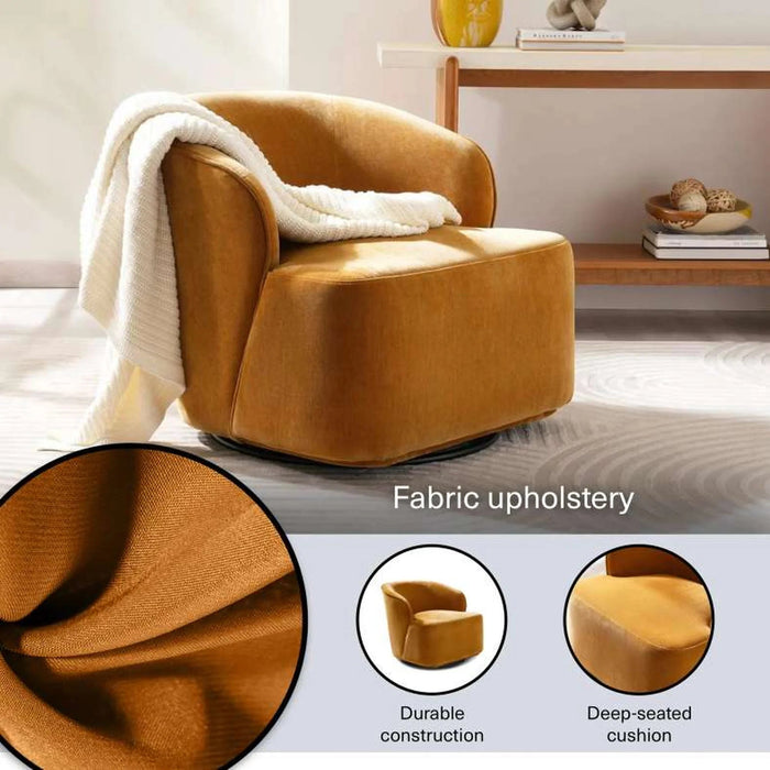 Fate Accent Chair -Orange Pan Home