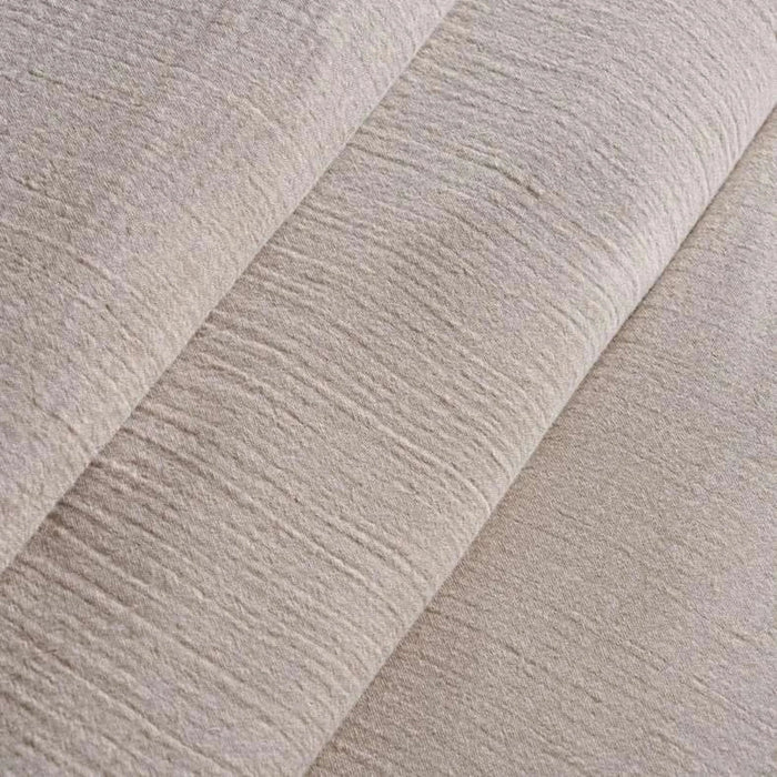 Feather Soft Muslin 3-Piece Reversible Full Duvet Cover Set 160X200Cm - Natural Beige Pan Home