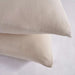 Feather Soft Muslin 3-Piece Reversible Full Duvet Cover Set 160X200Cm - Natural Beige Pan Home