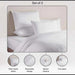 Feather Soft Muslin 3-Piece Reversible Full Duvet Cover Set 160X200Cm - White Pan Home
