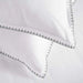 Feather Soft Sekar Stitch 3-Piece Embroidered Queen Duvet Cover Set 200X200Cm - Celedon Green Pan Home