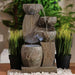 Felice Polyresin Table Fountain 21X16X35Cm - Grey Pan Home