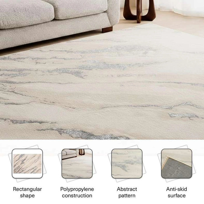 Ferguson Abstract Rug 200X290Cm - Grey Pan Home