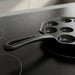 Ferric Cast Iron 12 Compartment Takoyaki/Paniyaram Pan Dia30X19X2.5Cm -Black Pan Home