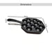 Ferric Cast Iron 12 Compartment Takoyaki/Paniyaram Pan Dia30X19X2.5Cm -Black Pan Home
