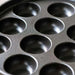 Ferric Cast Iron 15 Compartment Takoyaki/Paniyaram Pan Dia23X2.6Cm -Black Pan Home